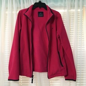 Girl’s Náutica Zip Up Pink Sweater